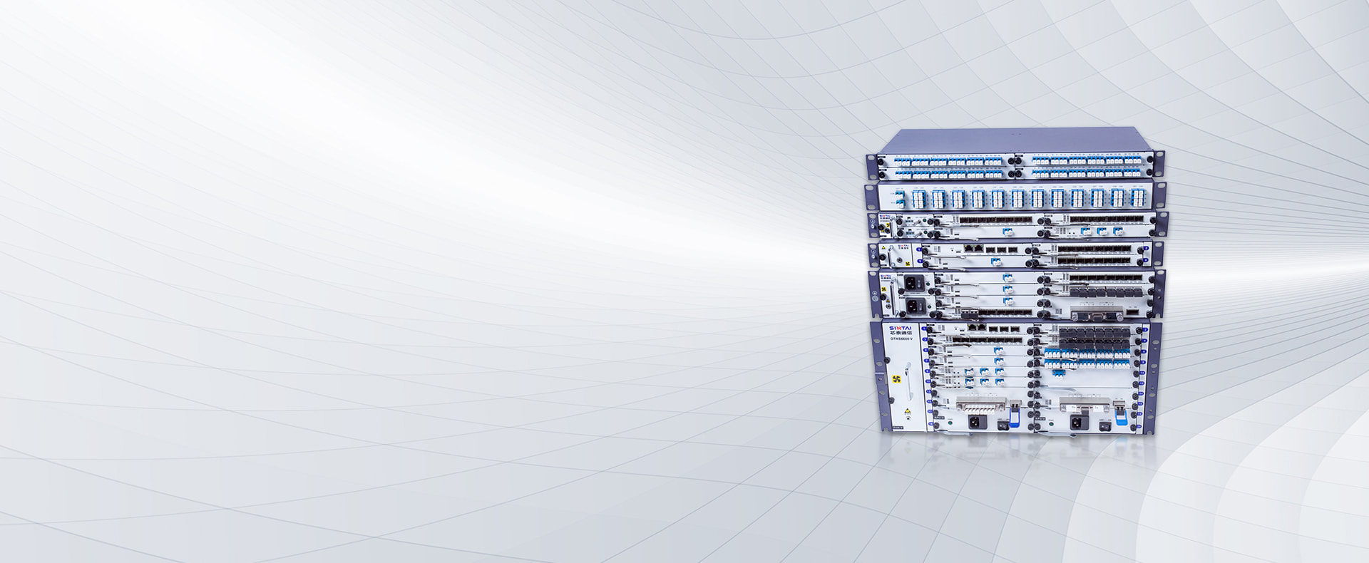 DWDM/CWDM Optische Transport plattform OTNS8600